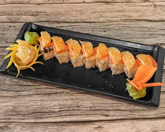 Orange Salmon Roll * (Ponzu Sauce).
