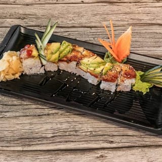 Caterpillar Roll (Eel Sauce)