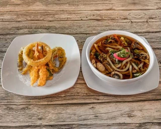 Tempura Udon.