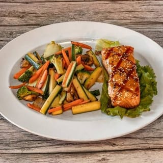 Grilled Salmon Teriyaki