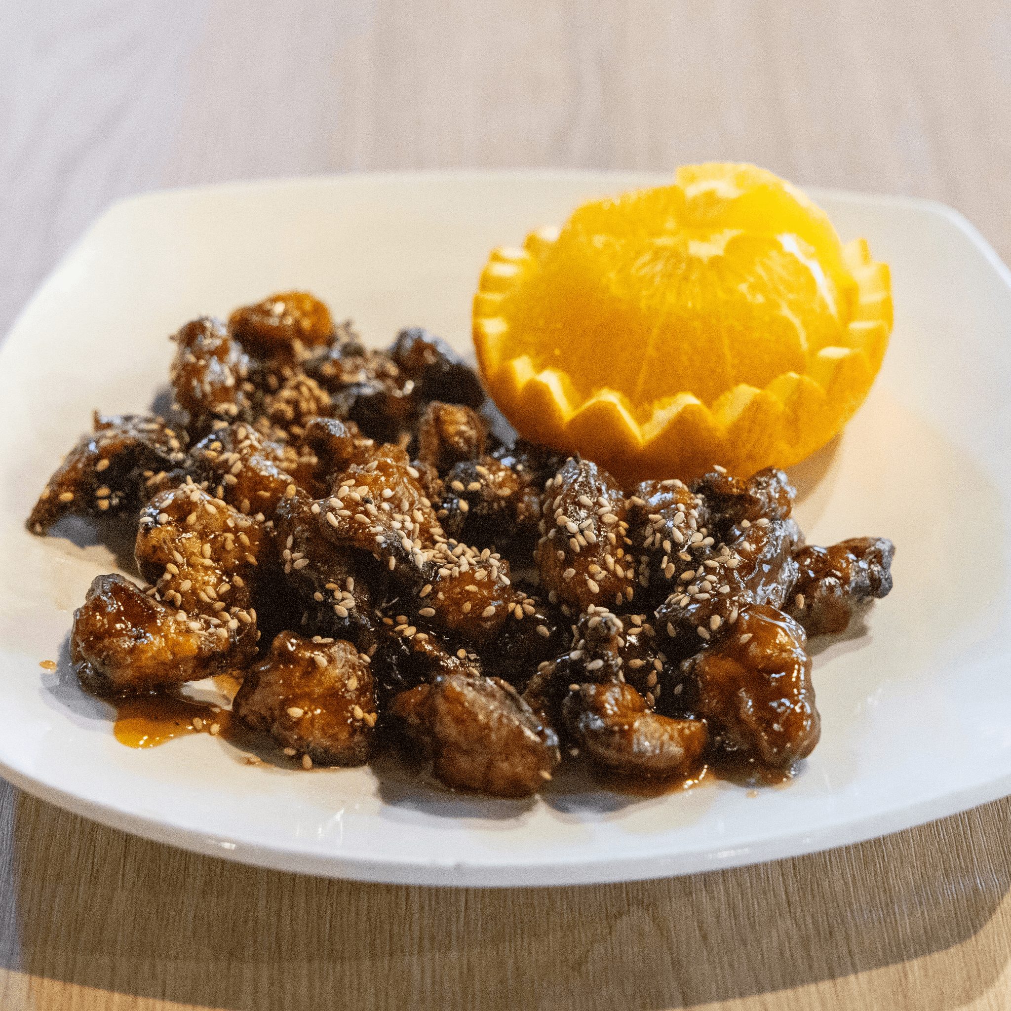 Sesame Chicken.