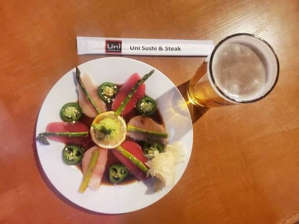 Yellowtail Carpaccio.