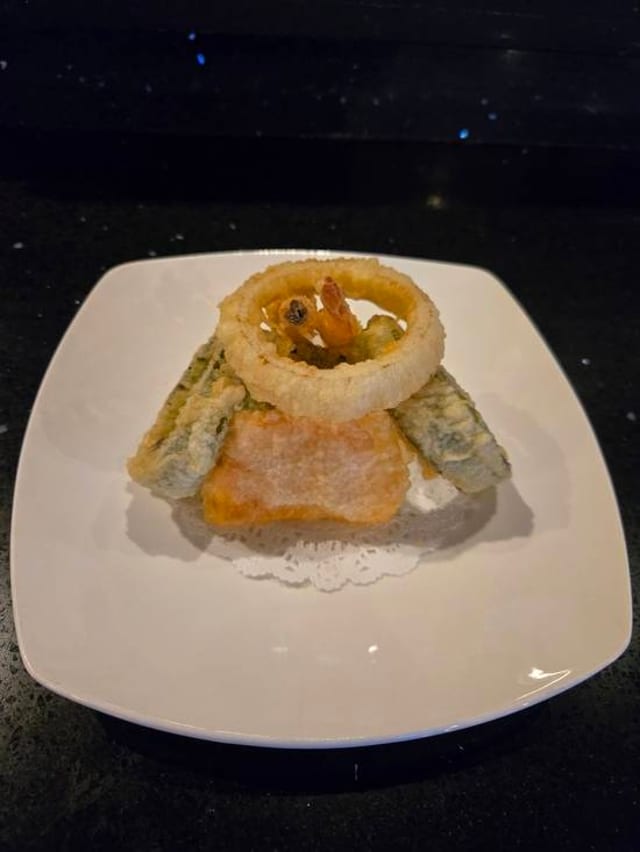 Shrimp & Vegetable Tempura.